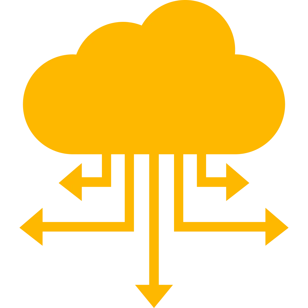Cloud data source icon